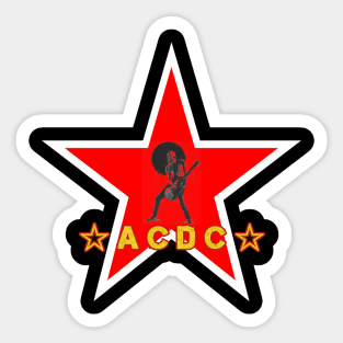 acdc Sticker